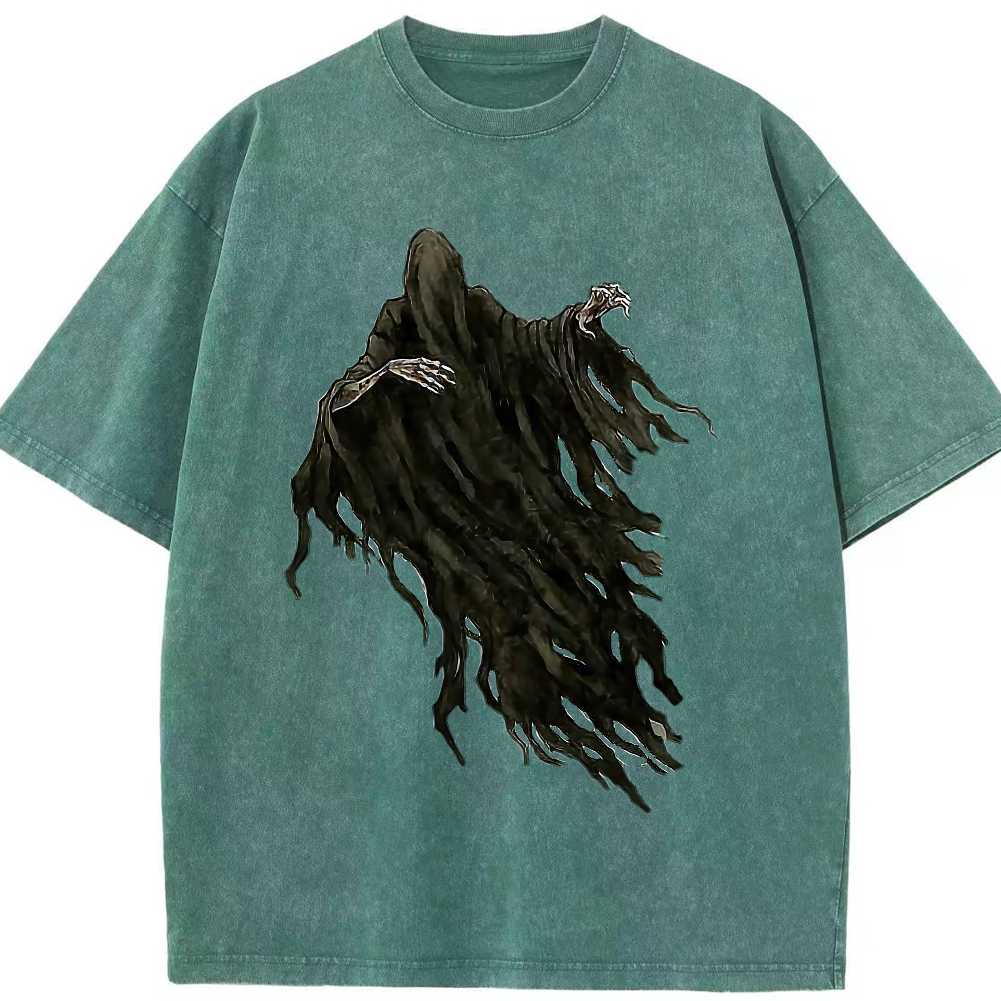 （画像用） Harry Potter ハリー・ポッターシリーズ 綿100% ヴィンテージ風 半袖Tシャツ（フロントプリント）